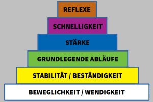 Sportliche Entwicklung in den einzelnen Farbstufen