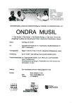 Seminat mit Ondra Musil